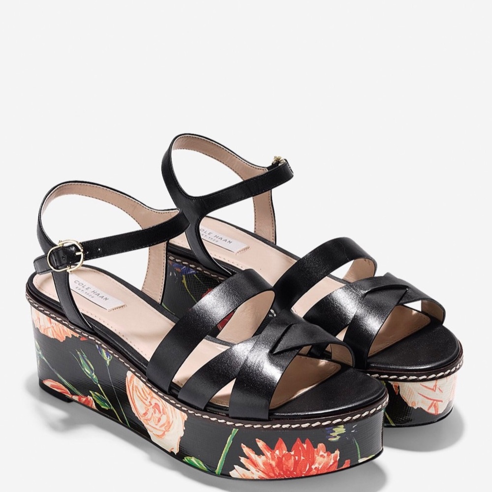 ❗️SALE❗️New Cole Haan Wedge Sandals Size 11